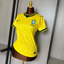 Camisa Feminina Seleção Brasil 26/27 Nike - Amarela
