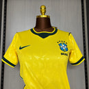 Camisa Feminina Seleção Brasil 26/27 Nike - Amarela