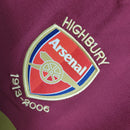 Camisa Retrô Arsenal 05/06 Nike - Bordo