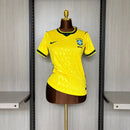 Camisa Feminina Seleção Brasil 26/27 Nike - Amarela