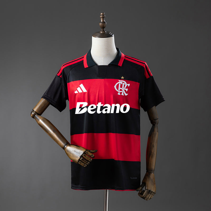 Camisa Flamengo I 26/27  Torcedor - Com Patrocinadores